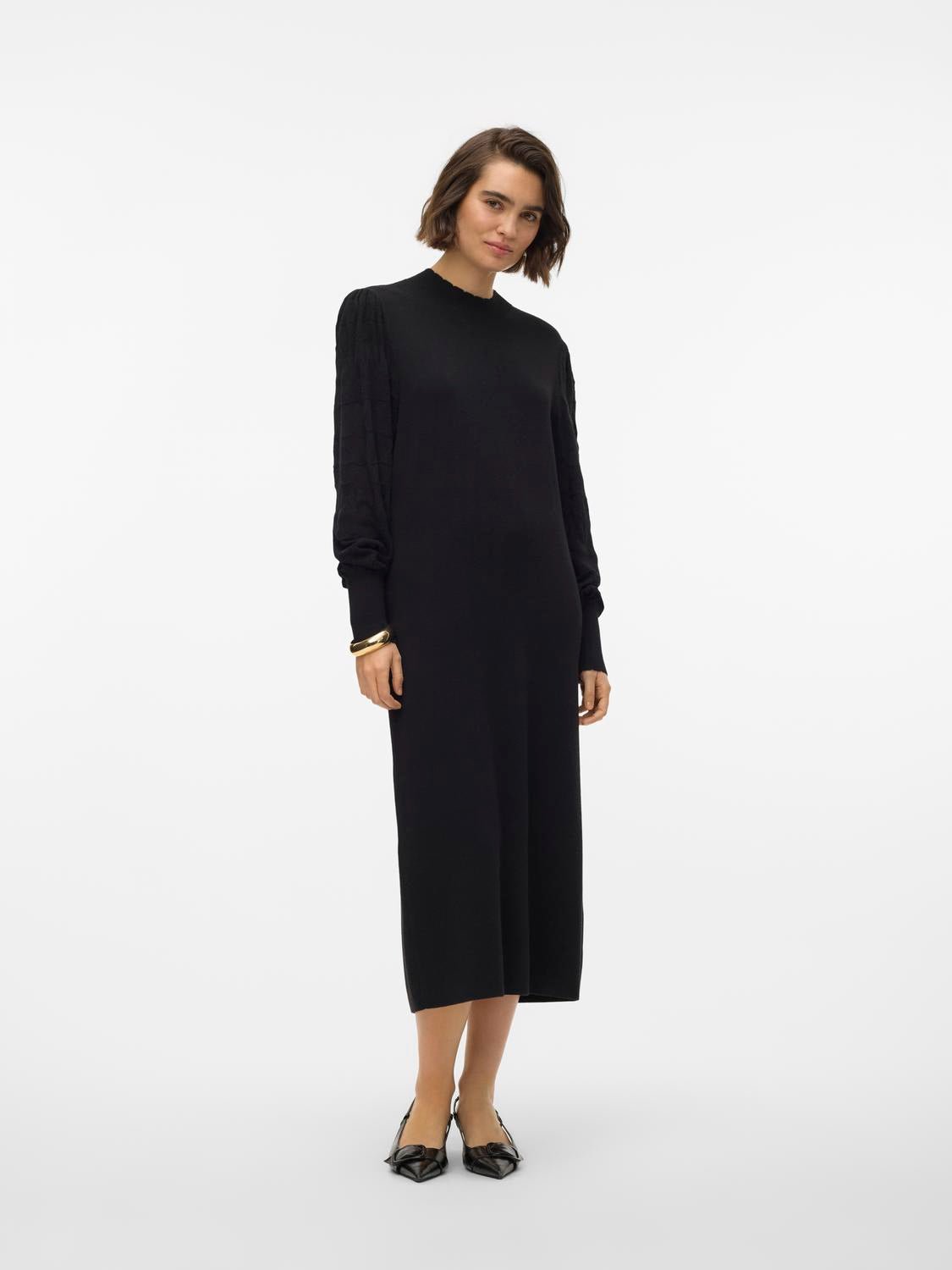 VMLIMONE Long Dress - Black - VERO MODA & VILA Bergvik